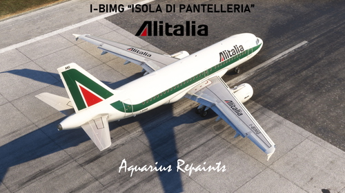 Fenix Airbus A319-112(CFM) Alitalia Old Livery I-BIMG