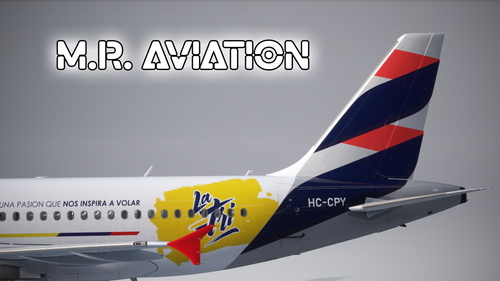 Fenix Airbus A319 - LATAM Airlines HC-CPY 'La Tri'