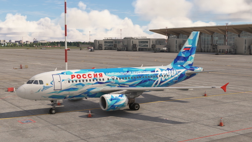 Fenix Airbus A319 Rossiya VQ-BAS Zenitolet