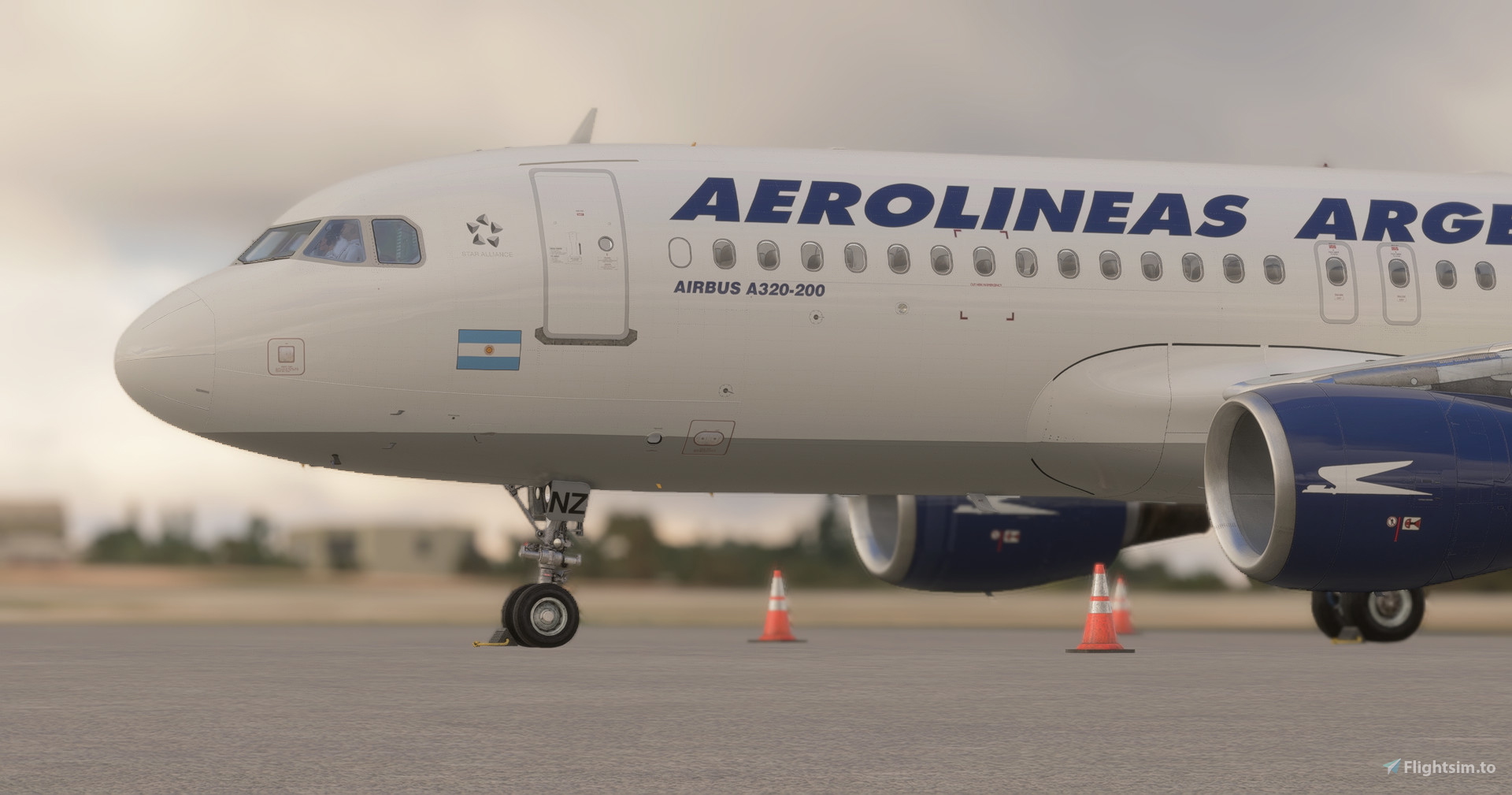 Fenix Airbus A320 | Aerolineas Argentinas | LV-BNZ (2000 Livery