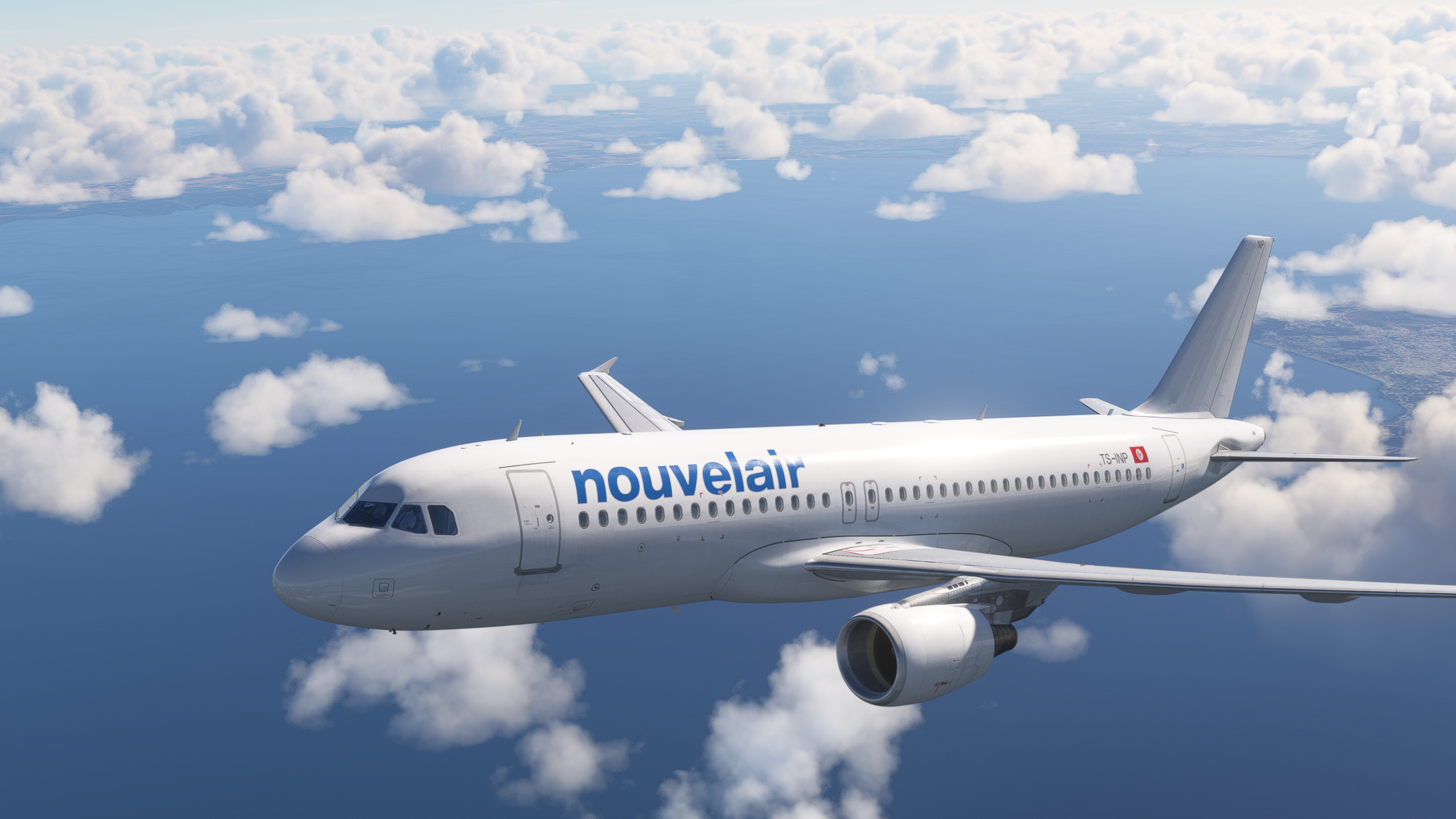 Fenix Airbus A320-214 Nouvelair TS-INP [8K] - Aircraft Liveries