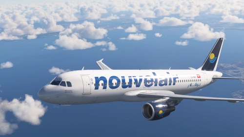 Fenix Airbus A320-214 Nouvelair TS-INH [8K]
