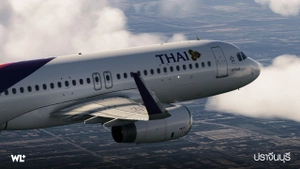 Fenix Airbus A320-232 IAE Sharklets | Thai Airways [PRACHINBURI] | HS-TXG + CABIN TEXTURES (8K) thumbnail 7
