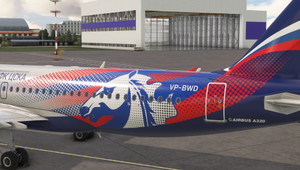 Fenix Airbus A320 Aeroflot VP-BWD CSKA thumbnail 2
