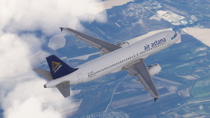 Fenix Airbus A320 Air Astana Pack | 4K thumbnail 4