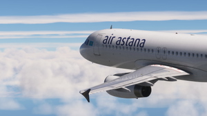 Fenix Airbus A320 Air Astana Pack | 4K thumbnail 3