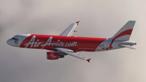Fenix Airbus A320 AirAsia old | Cabin Textures | 4K