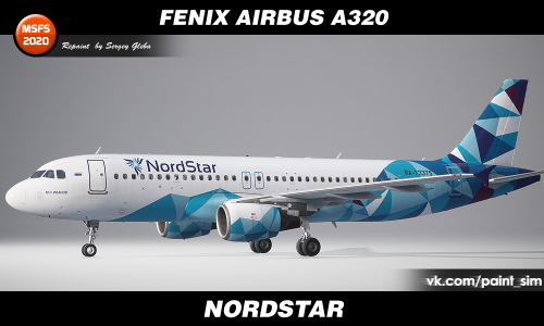 Fenix Airbus A320 CFM 8K - NordStar