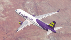 Fenix Airbus A320 flyadeal | Cabin Textures | 4K thumbnail 4