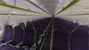 Fenix Airbus A320 flyadeal | Cabin Textures | 4K thumbnail 8