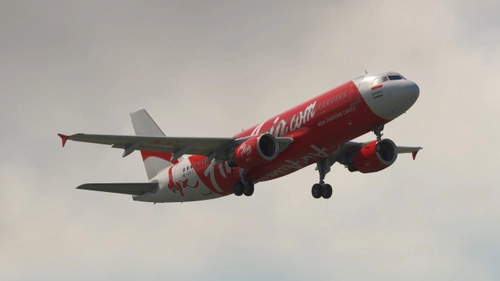 Fenix Airbus A320 Indonesia AirAsia old | Cabin Textures | 4K