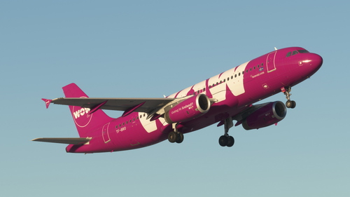Fenix Airbus A320 WOW air Pack | Custom Cabin | 4K 
