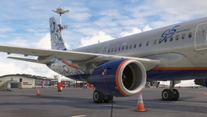 Fenix Airbus A321 Aeroflot RA-73710 "Gzhel" thumbnail 3