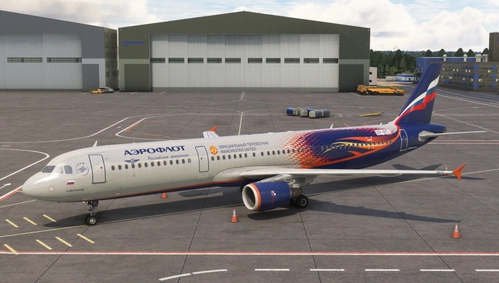 Fenix Airbus A321 Aeroflot VP-BTL Manchester United