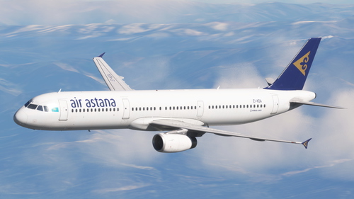 Fenix Airbus A321 Air Astana Fleet Pack | 4K
