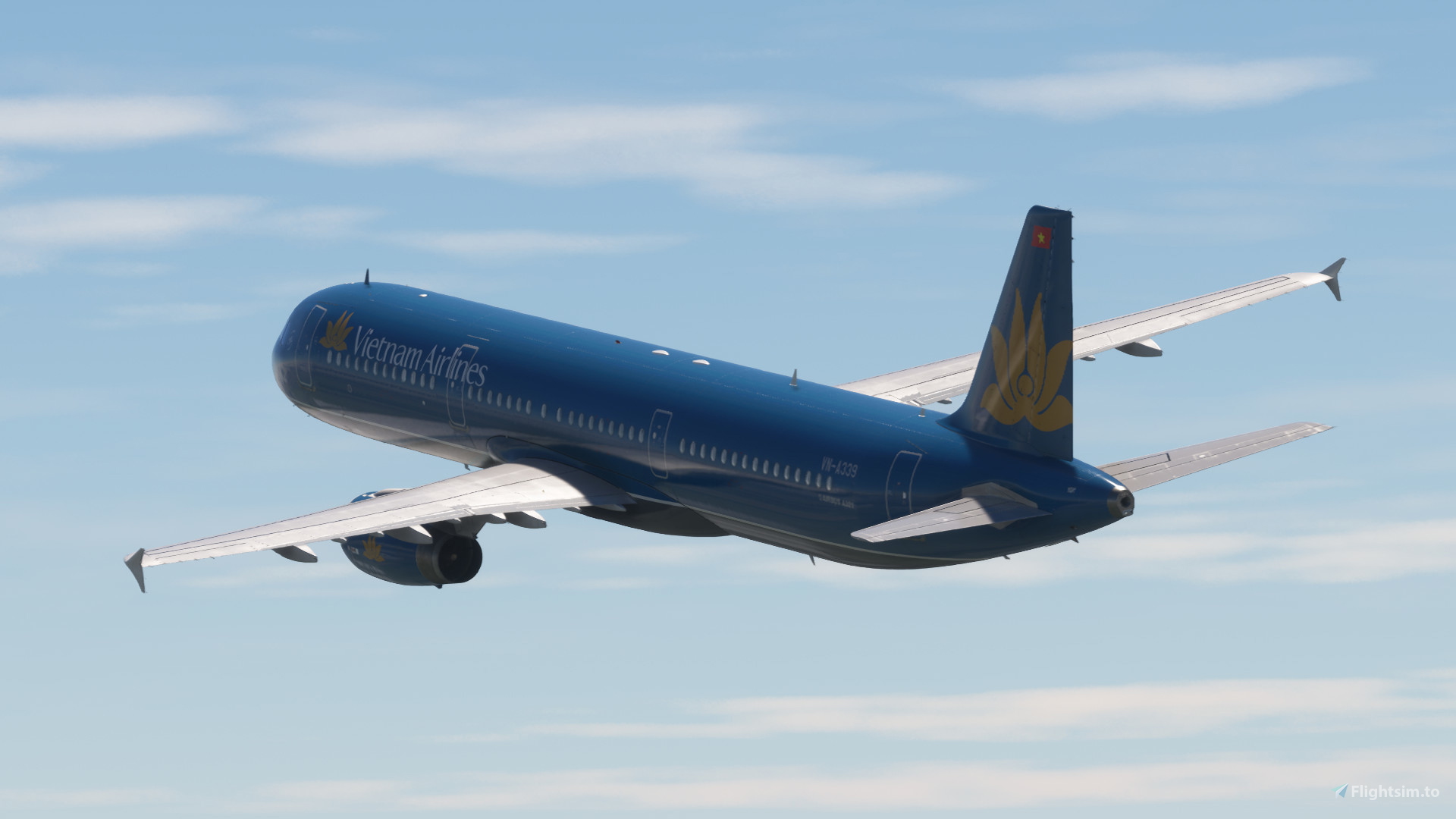 Fenix Airbus A321 Vietnam Airlines Old | 4K - Aircraft Liveries