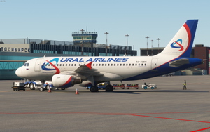 Fenix Simulation A319 Ural Airlines RA-73816 (2024) [8K] w/Cabin thumbnail 2