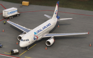 Fenix Simulation A319 Ural Airlines RA-73816 (2024) [8K] w/Cabin thumbnail 8