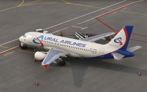 Fenix Simulation A319 Ural Airlines RA-73816 (2024) [8K] w/Cabin thumbnail 4