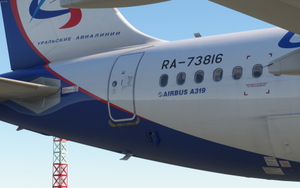 Fenix Simulation A319 Ural Airlines RA-73816 (2024) [8K] w/Cabin thumbnail 5
