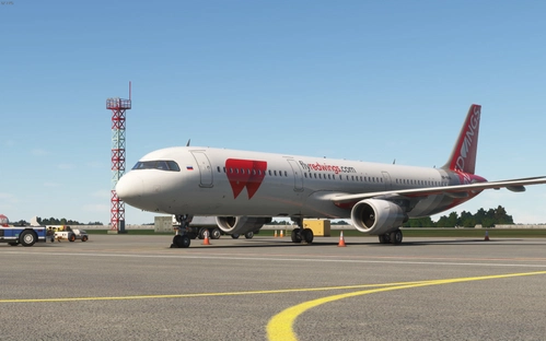 Fenix Simulation A321 Red Wings VP-BAN [8K] w/Cabin