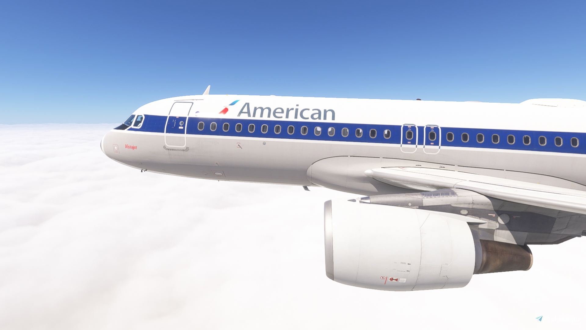 Fenix v2 A320 /w cabin American Airlines - Allegheny Heritage