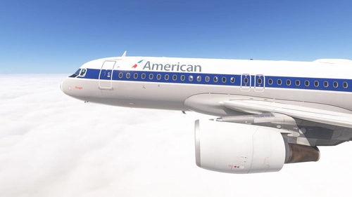 Fenix v2 A320 /w cabin American Airlines - Allegheny Heritage - N745VJ