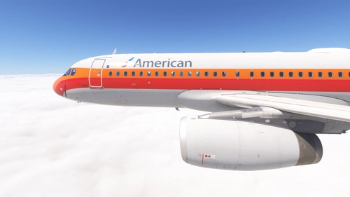 Fenix v2 A320 /w cabin American Airlines - PSA Heritage - N582UW
