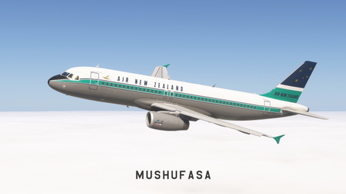 [20/24] Air New Zealand Retro (TEAL) | Fenix A320