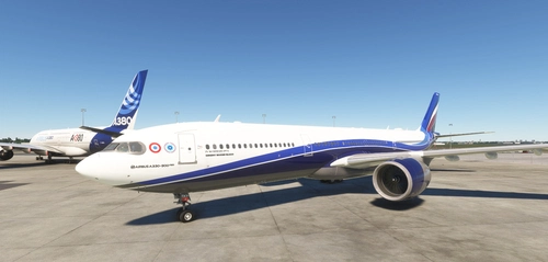 [Fictional] - A330-900 NEO LVFR - France Air Force - F-EVLI "Sergent Maxime Blasco"