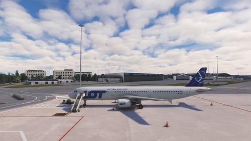 Fictional LOT Polish airlines Fenix A321 SP-LCA