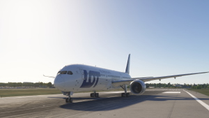 (Fictional) LOT Polish Airlines SPLSJ Asobo Boeing 787-10 - 4K thumbnail 1