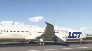 (Fictional) LOT Polish Airlines SPLSJ Asobo Boeing 787-10 - 4K thumbnail 5