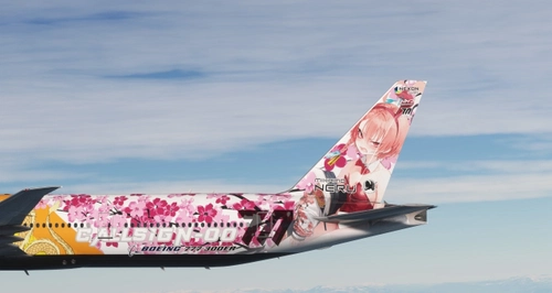 [FICTIONAL] PMDG 777-300ER Blue Archive [Neru]