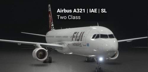 FIJI Airways A321 DQ-FAI w/Cabin (Fictional)