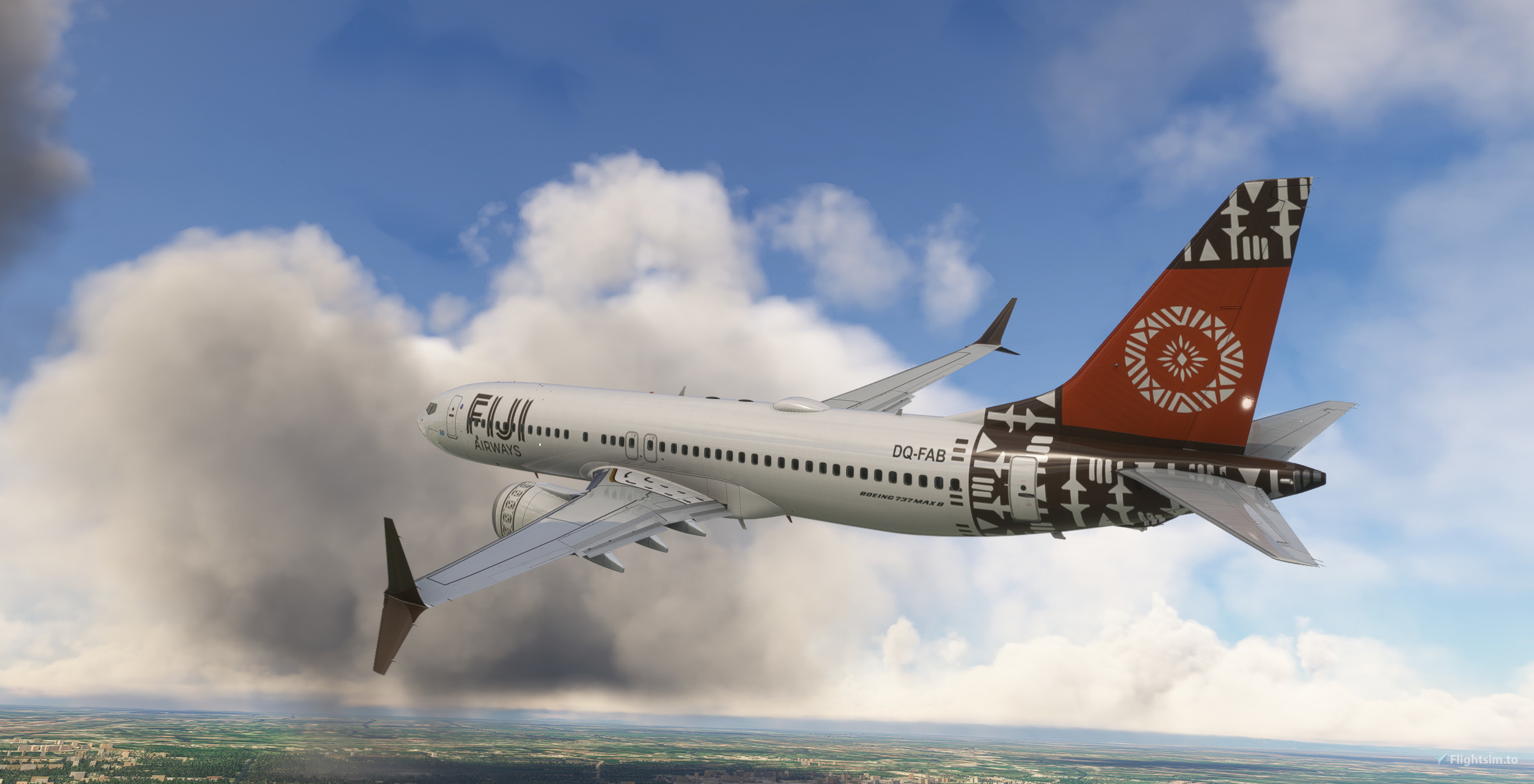 Fiji Airways DQ-FAB | iFly 737 MAX 8 | Requested for Microsoft