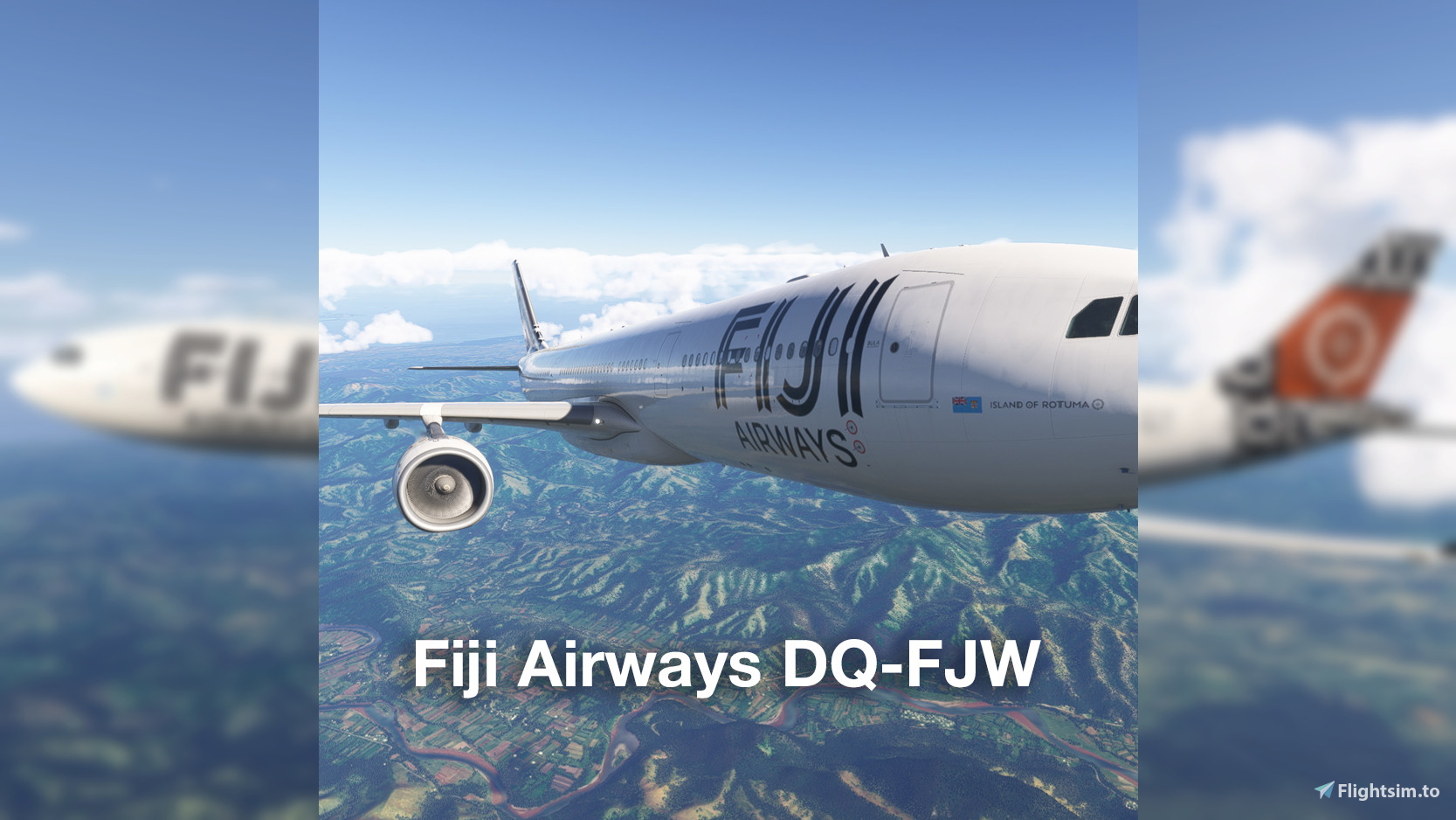 Fiji Airways DQ-FJW w/cabin | iniBuilds Airbus A330-300 RR [8K/4K]  - Image 1