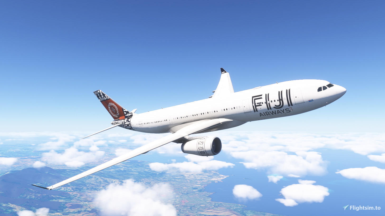 Fiji Airways Pack w/Cabin | iniBuilds Airbus A330-200 RR [8K/4K] - Image 1