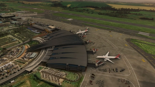 FIMP Mauritius FSLTL Static Aircraft