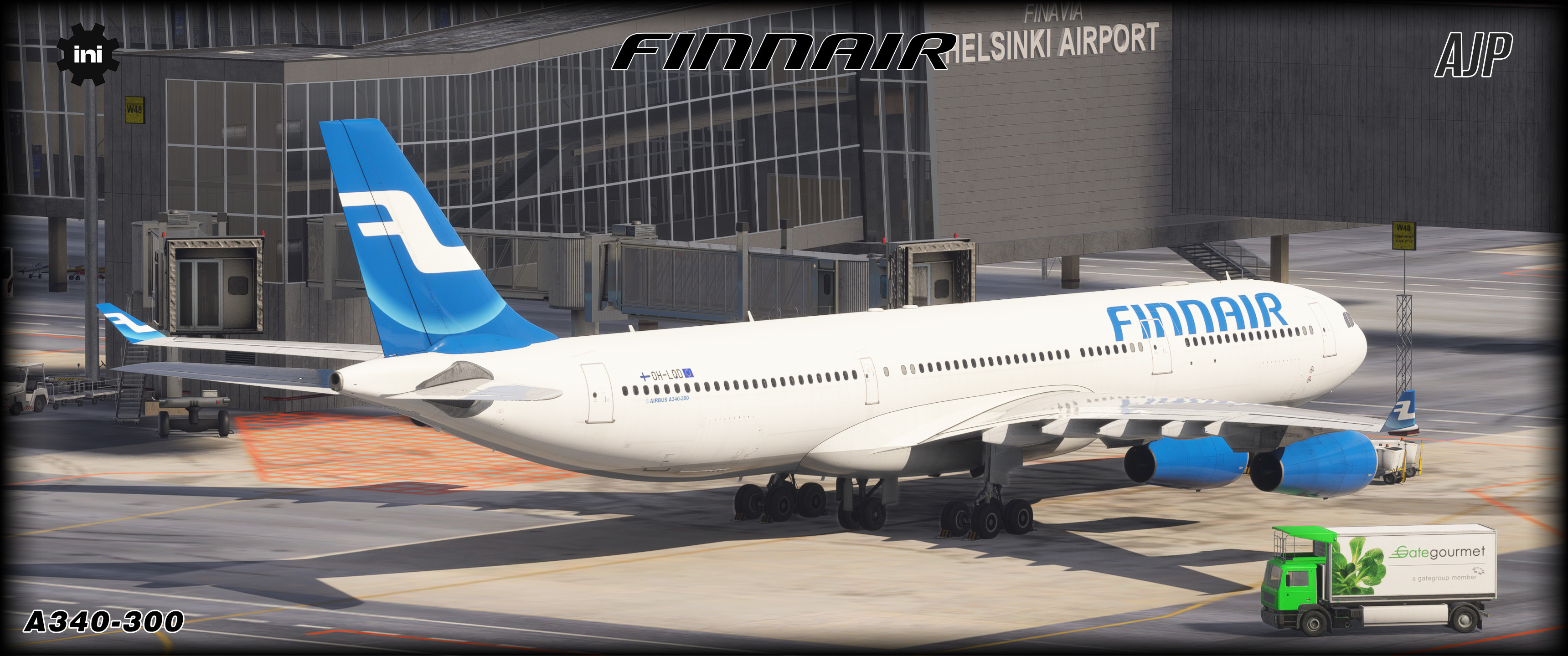 Finnair - Classic - OH-LQD - Inibuilds A340-300 - Aircraft