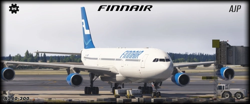 Finnair - Classic - OH-LQD - Inibuilds A340-300 