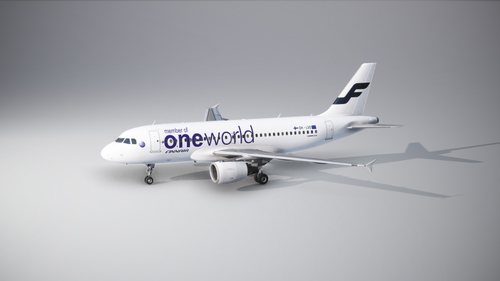 Finnair A319-112 | OH-LVD | One World (wi/ custom cabin)