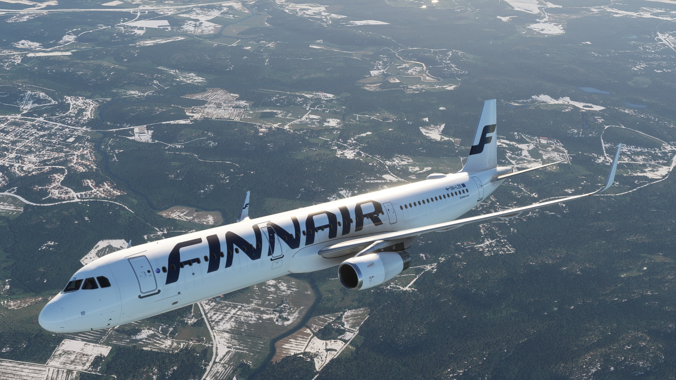 Finnair A321ER-231 IAE OH-LZK - Aircraft Liveries for MSFS