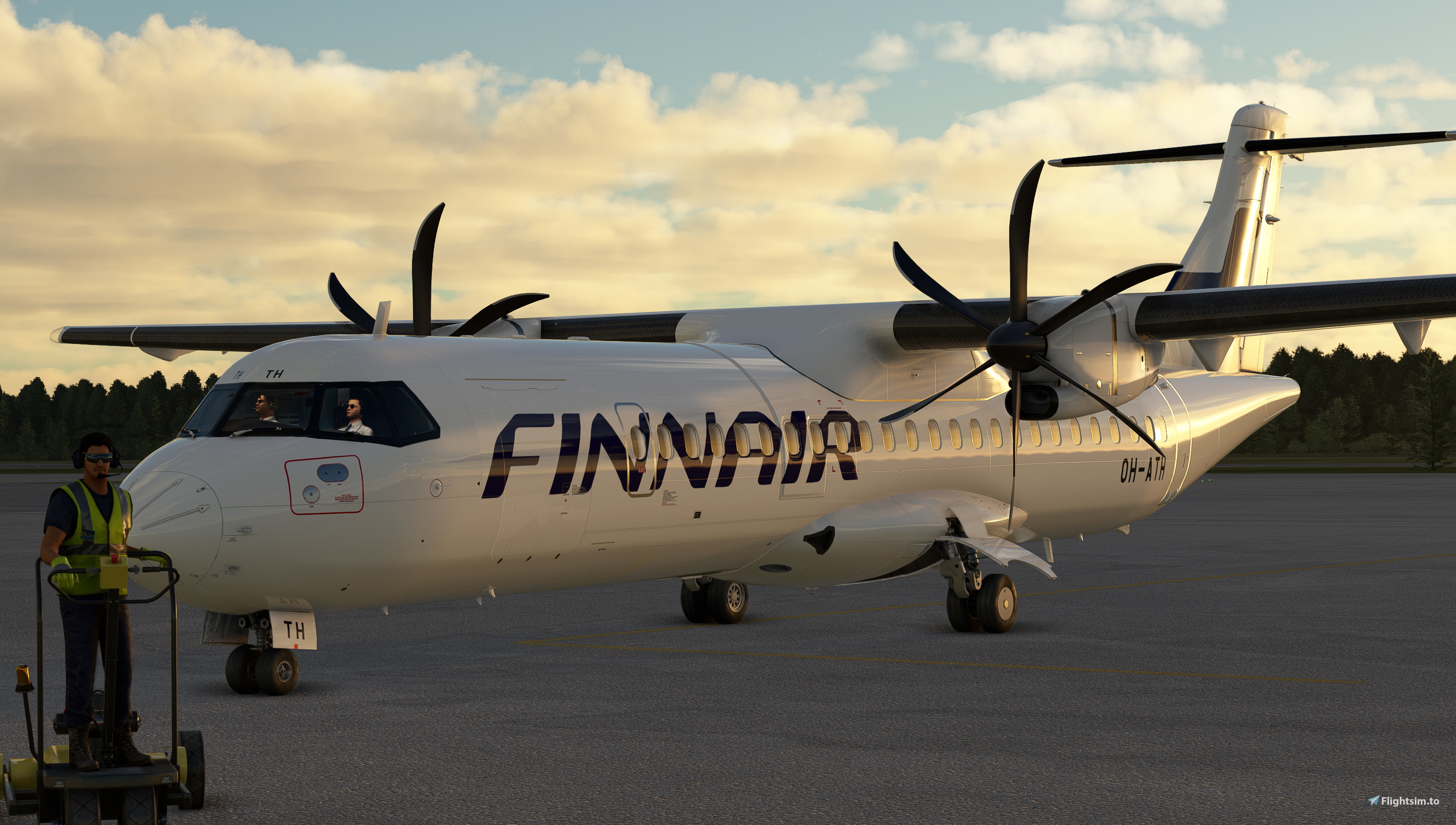 Finnair | Asobo ATR 72-600 |  Pack 1 | 4K - Image 1