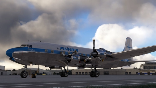Finnair PMDG DC-6B