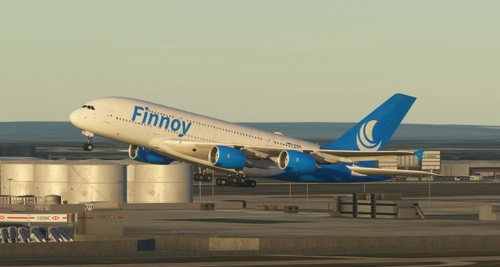 Finnoy Airways Fleet w/3D Cabin | FBW A380X