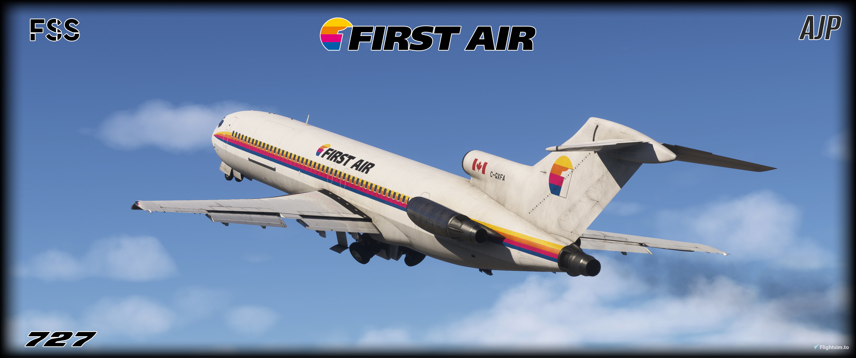 First Air C-GXFA - FSS 727-200 Pax - Aircraft Liveries for MSFS