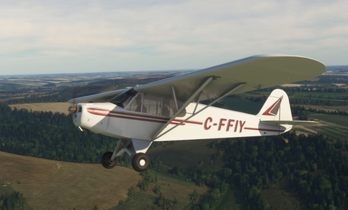 Flight Replicas PA-11 Cub Special 'C-FFIY'