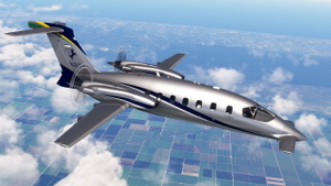 FlightFX P180 Avanti II - N8GF (Dynamic Registration) thumbnail 2