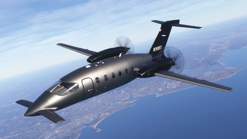 FlightFX P180 Avanti II - N9851 (Dynamic Registration)